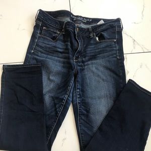 American Eagle Skinny Dark Wash Jeans